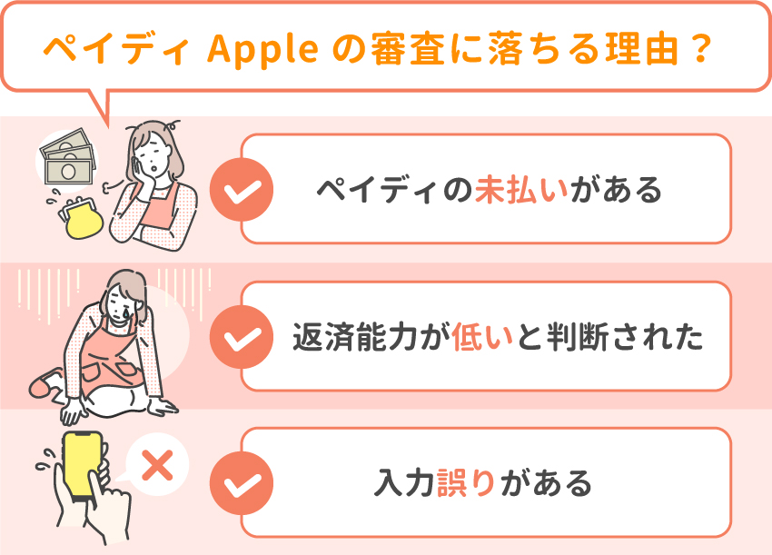 06_ペイディあと払いプランApple専用の審査に落ちる理由